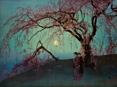 Kumoi-Zakura (Cerisiers Kumoi) - Hiroshi Yoshida